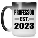 Professor Established EST. 2023 - 15oz Color Changing Mug