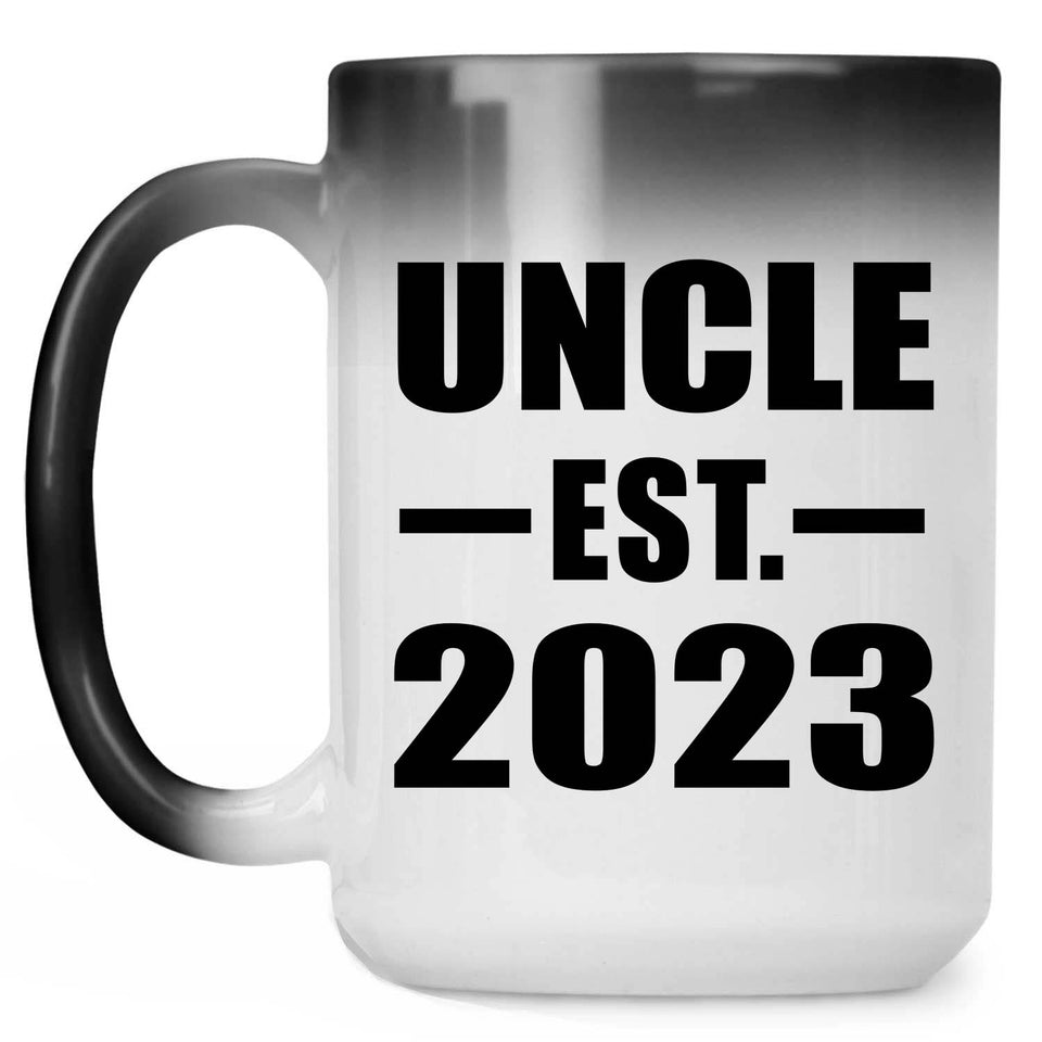 Uncle Established EST. 2023 - 15oz Color Changing Mug