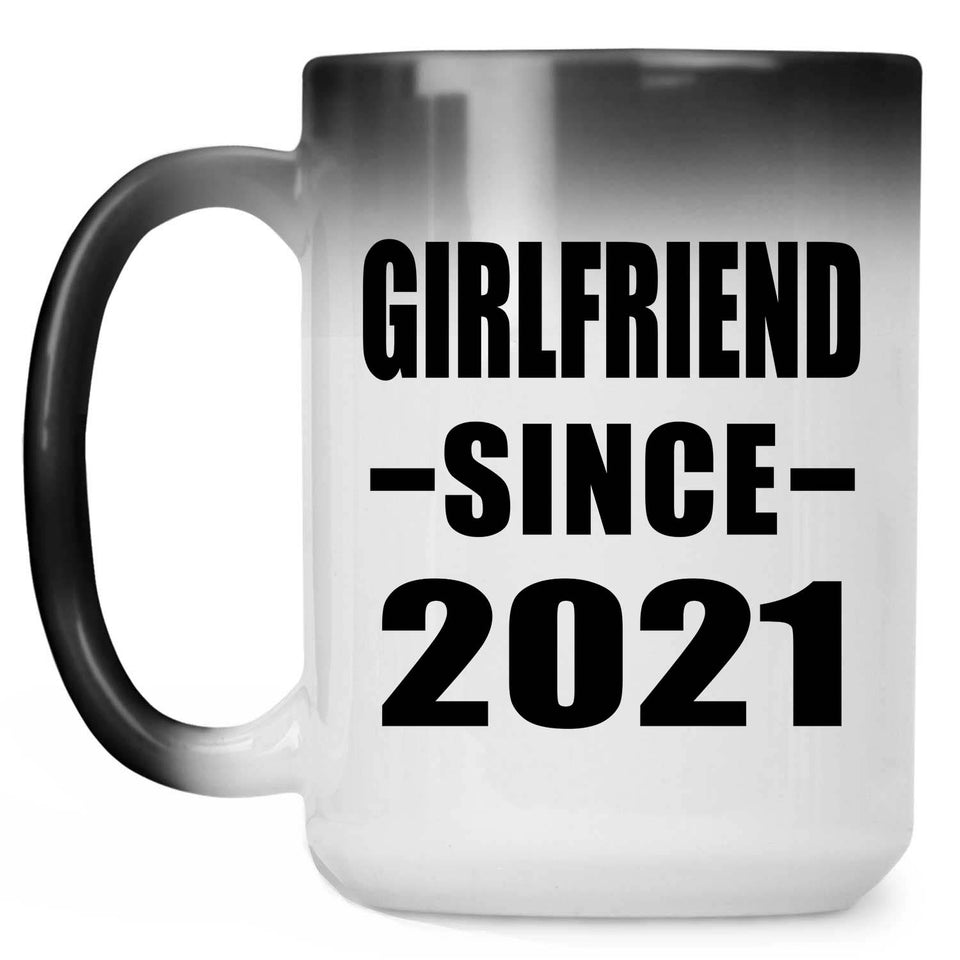 Girlfriend Since 2021 - 15oz Color Changing Mug