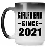 Girlfriend Since 2021 - 15oz Color Changing Mug