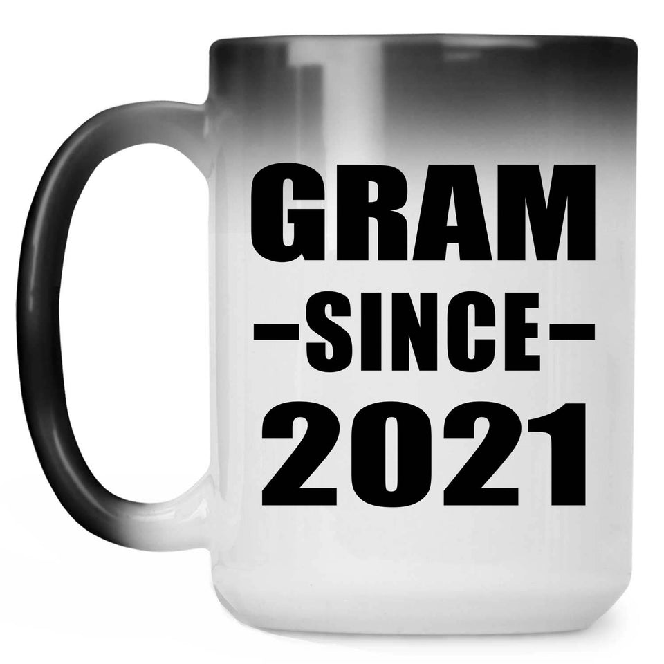Gram Since 2021 - 15oz Color Changing Mug