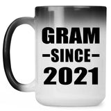Gram Since 2021 - 15oz Color Changing Mug
