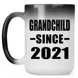 Grandchild Since 2021 - 15oz Color Changing Mug