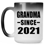 Grandma Since 2021 - 15oz Color Changing Mug