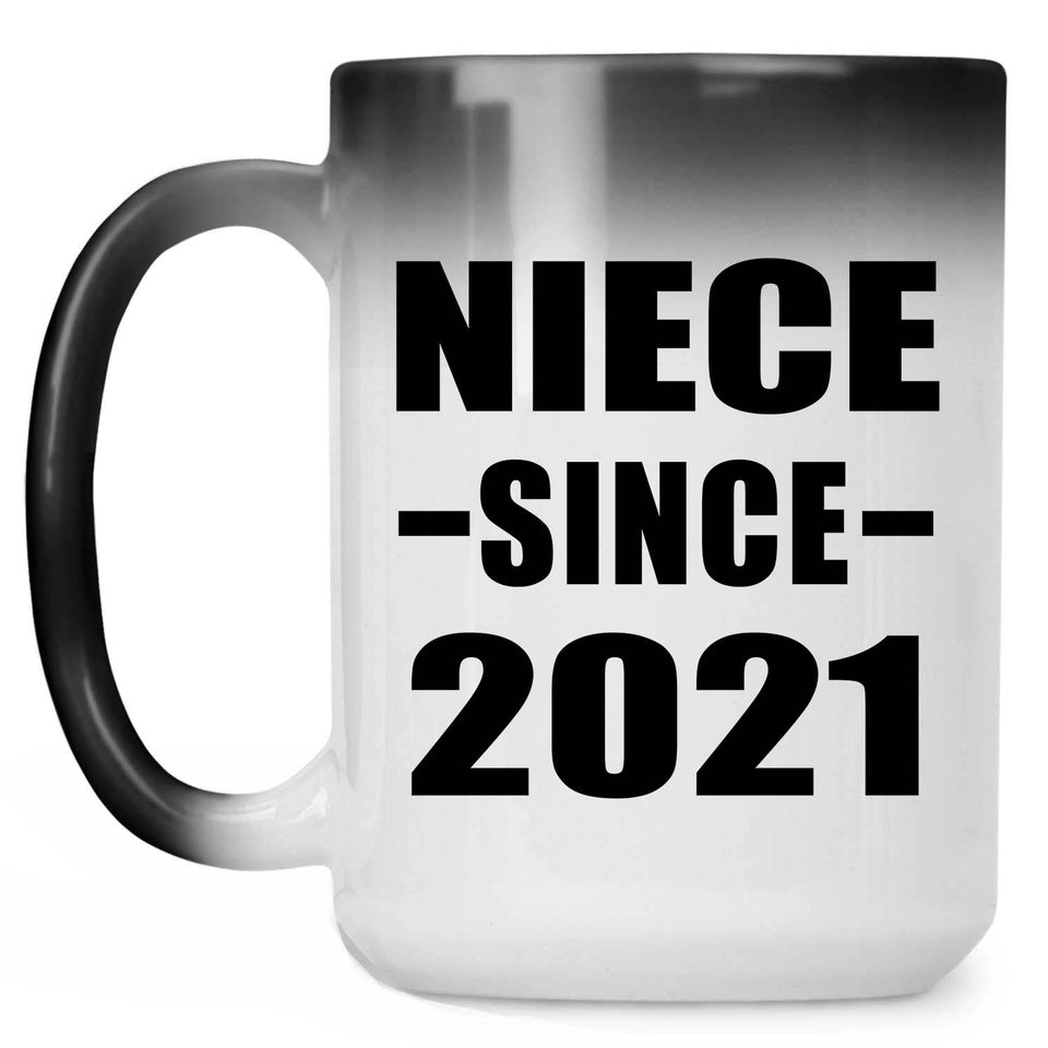 Niece Since 2021 - 15oz Color Changing Mug