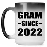 Gram Since 2022 - 15oz Color Changing Mug