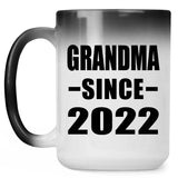 Grandma Since 2022 - 15oz Color Changing Mug
