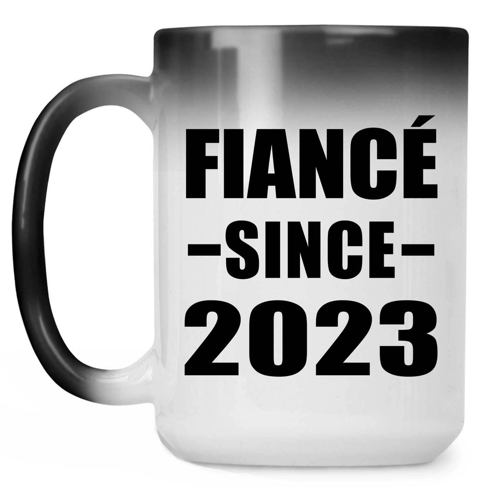 Fiance Since 2023 - 15oz Color Changing Mug
