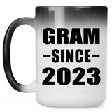 Gram Since 2023 - 15oz Color Changing Mug