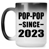 Pop-Pop Since 2023 - 15oz Color Changing Mug