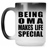 Being Oma Makes Life Special - 15oz Color Changing Mug