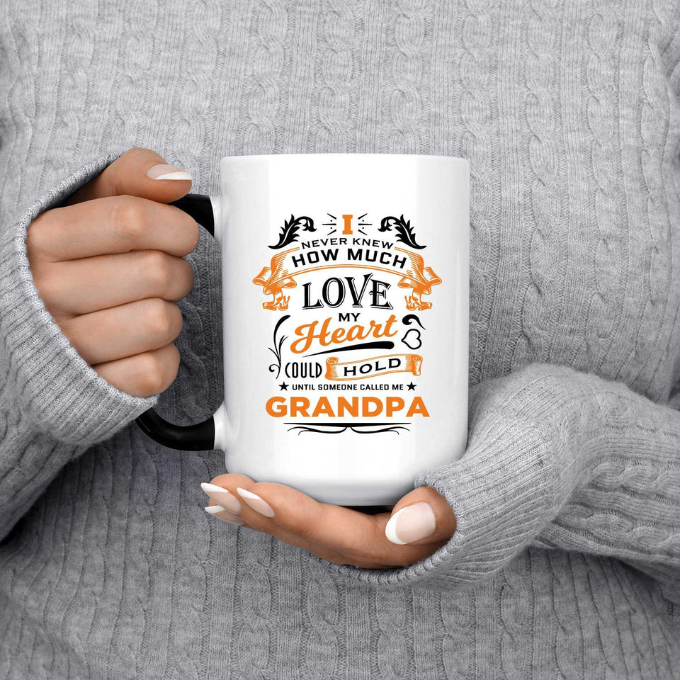 How Much Love Could Hold Until Called Me Grandpa - 15 Oz Color Changing Mug