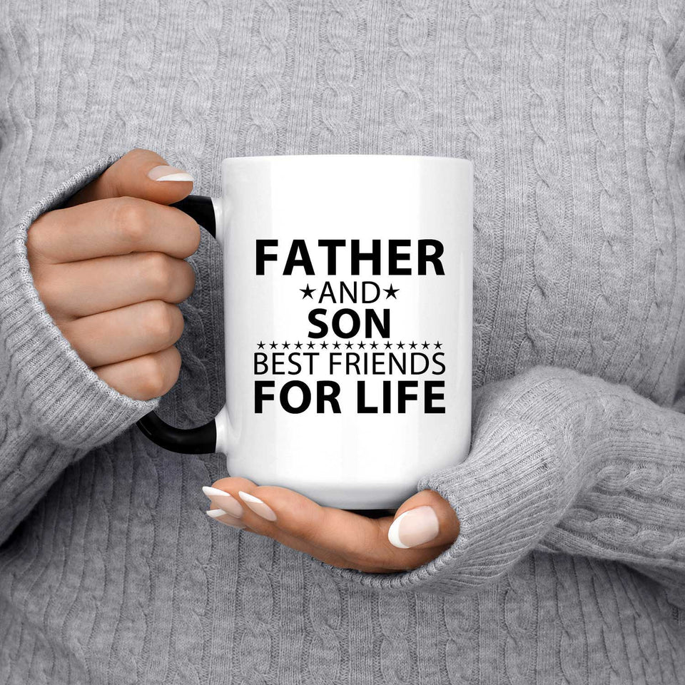 Father and Son, Best Friends For Life - 15 Oz Color Changing Mug