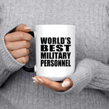 World's Best Military Personnel - 15 Oz Color Changing Mug