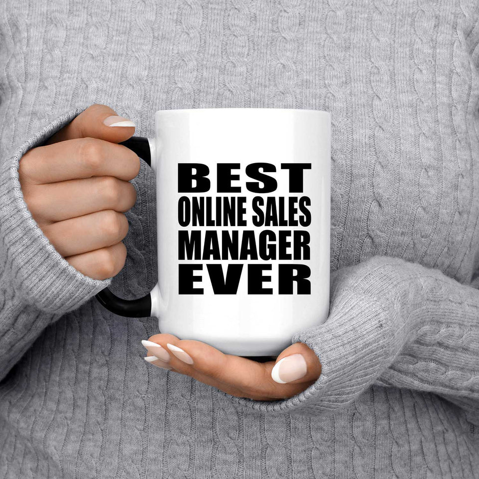 Best Online Sales Manager Ever - 15 Oz Color Changing Mug