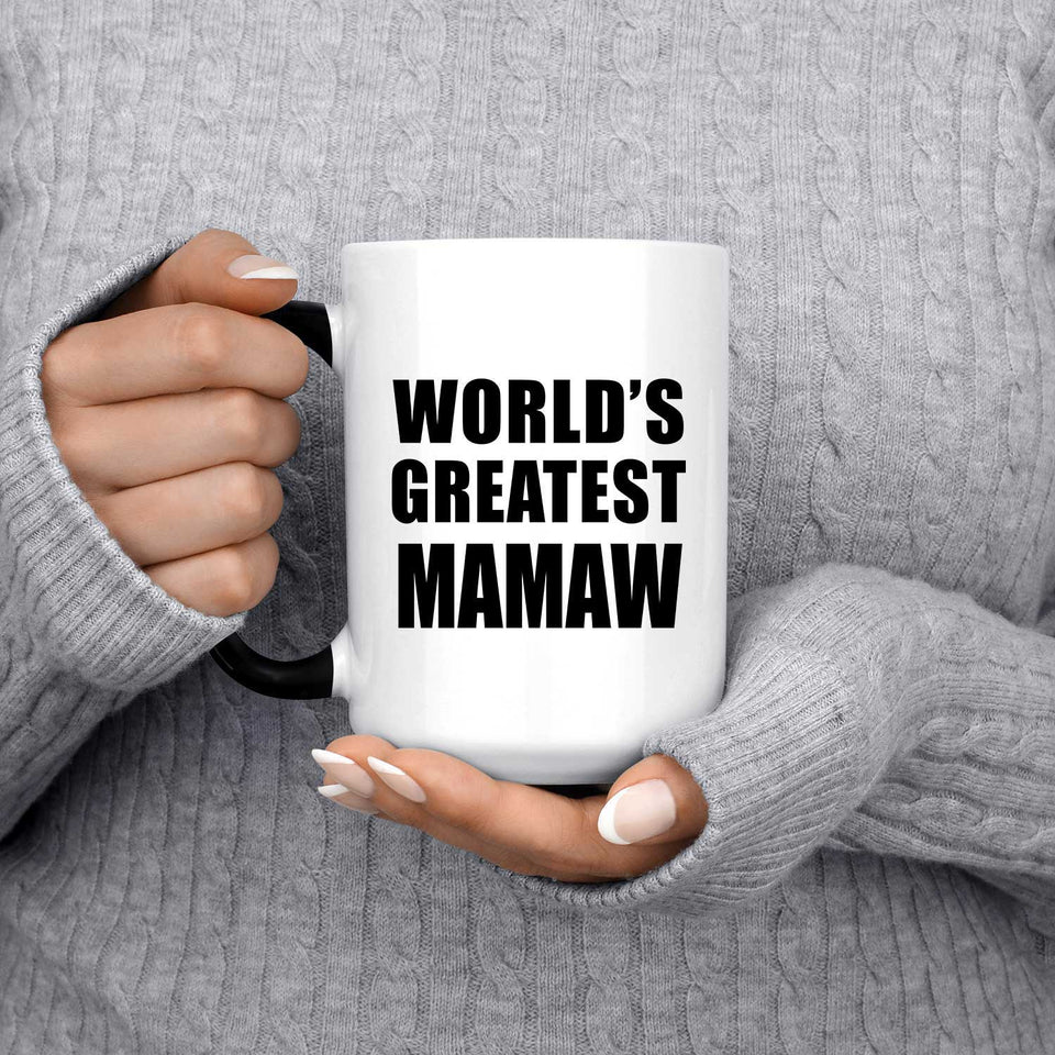 World's Greatest Mamaw - 15 Oz Color Changing Mug
