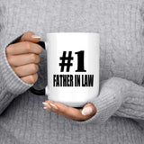 Number One #1 Father In Law - 15 Oz Color Changing Mug