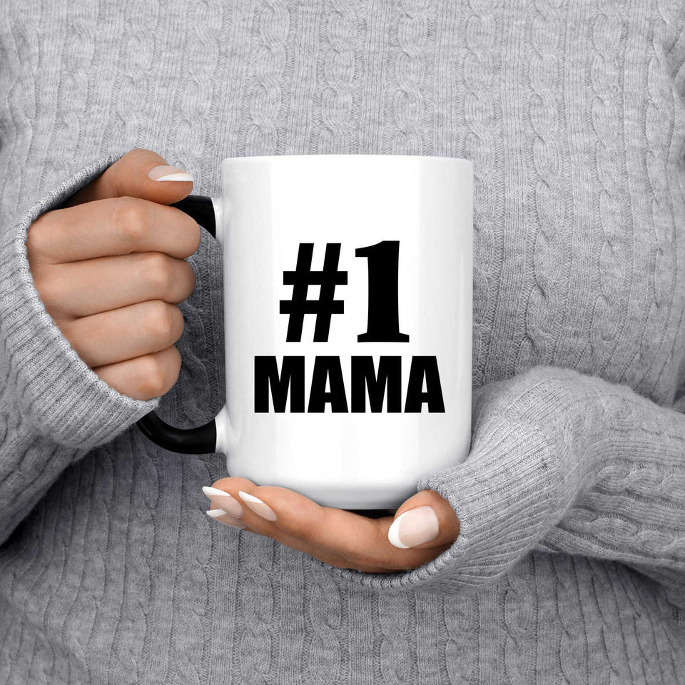 Number One #1 Mama - 15 Oz Color Changing Mug