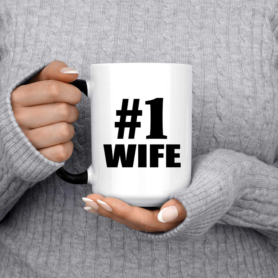 Number One #1 Wife - 15 Oz Color Changing Mug