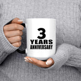 3rd Anniversary 3 Years - 15 Oz Color Changing Mug