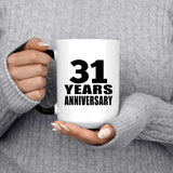 31st Anniversary 31 Years - 15 Oz Color Changing Mug