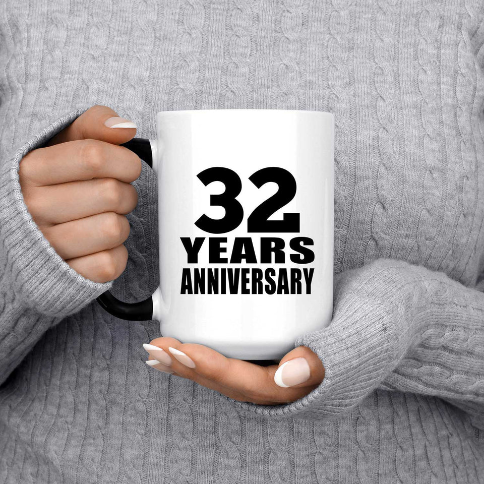 32nd Anniversary 32 Years - 15 Oz Color Changing Mug