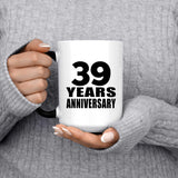 39th Anniversary 39 Years - 15 Oz Color Changing Mug