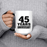 45th Anniversary 45 Years - 15 Oz Color Changing Mug