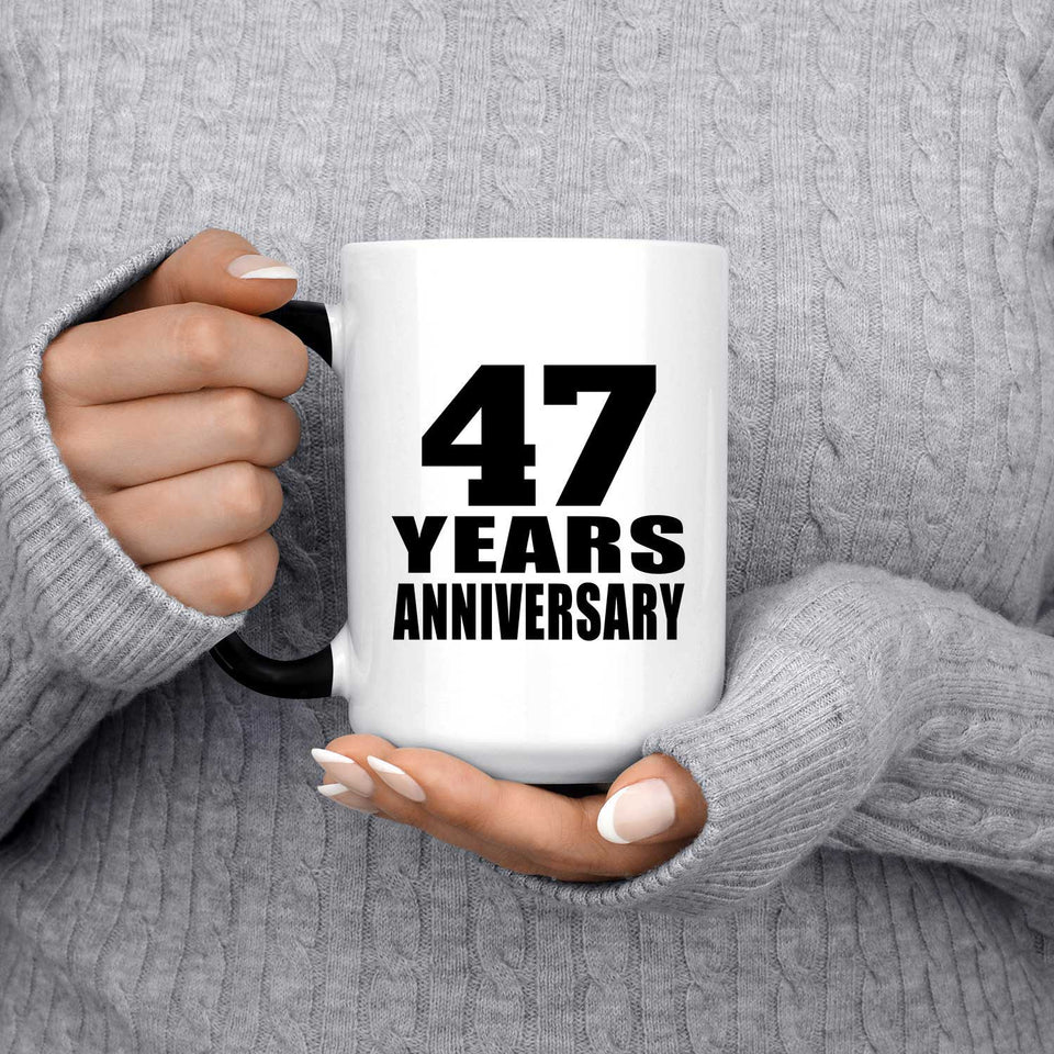 47th Anniversary 47 Years - 15 Oz Color Changing Mug