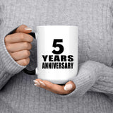 5th Anniversary 5 Years - 15 Oz Color Changing Mug