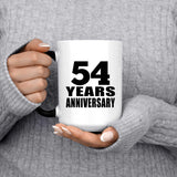 54th Anniversary 54 Years - 15 Oz Color Changing Mug