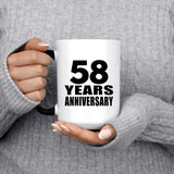 58th Anniversary 58 Years - 15 Oz Color Changing Mug