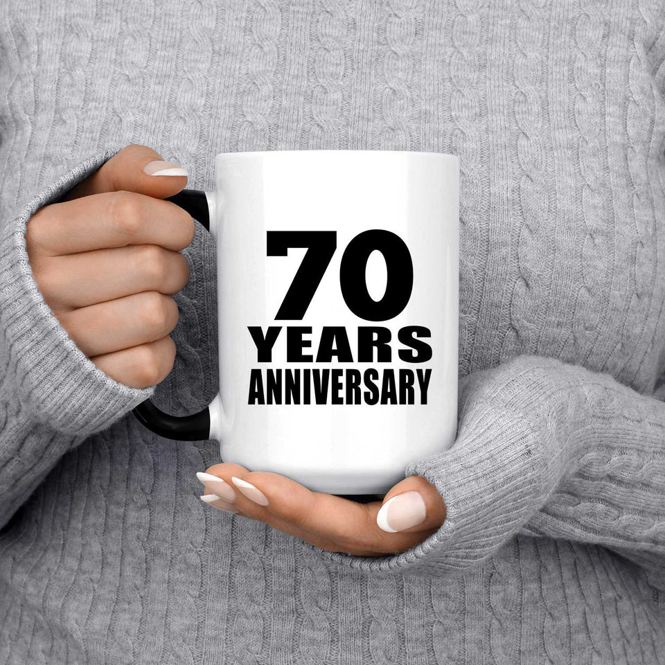 70th Anniversary 70 Years - 15 Oz Color Changing Mug