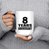 8th Anniversary 8 Years - 15 Oz Color Changing Mug