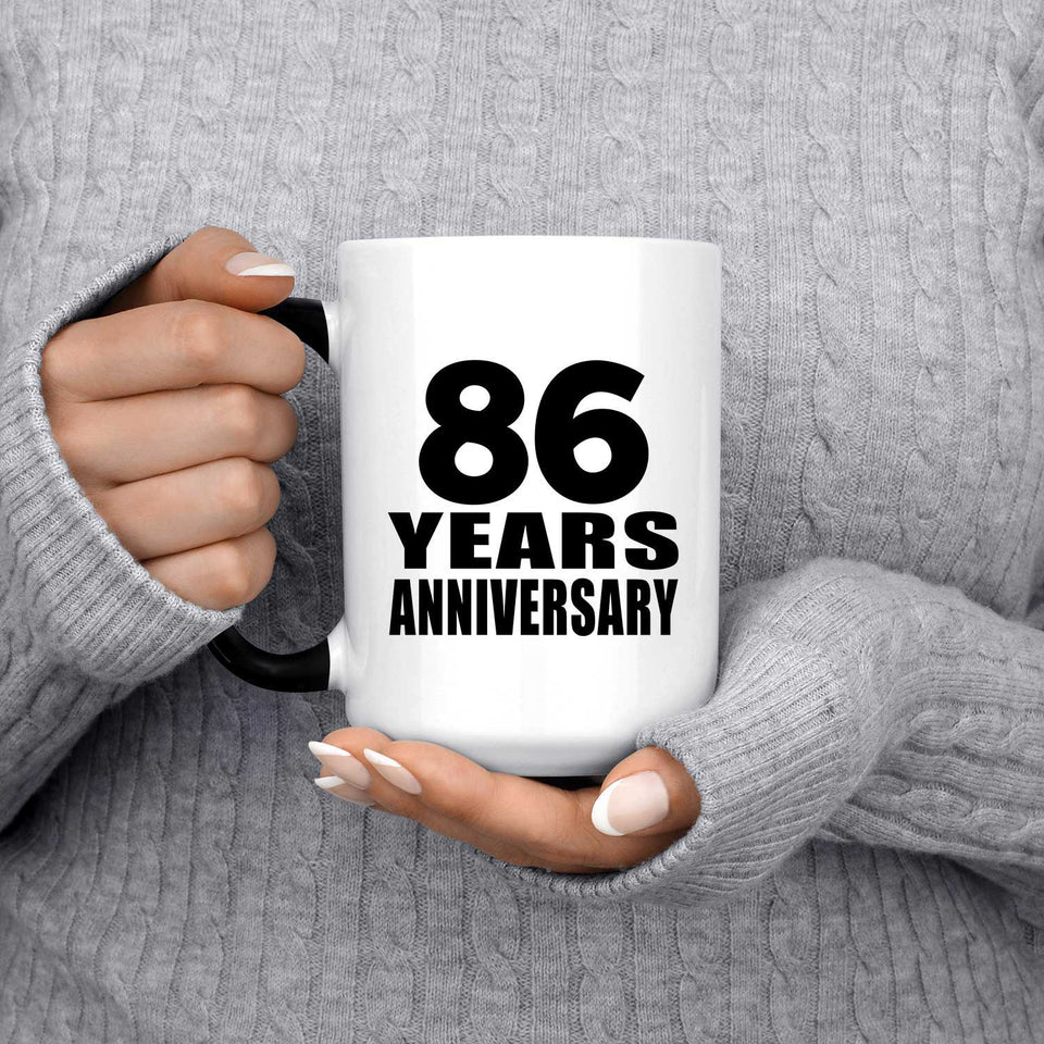 86th Anniversary 86 Years - 15 Oz Color Changing Mug