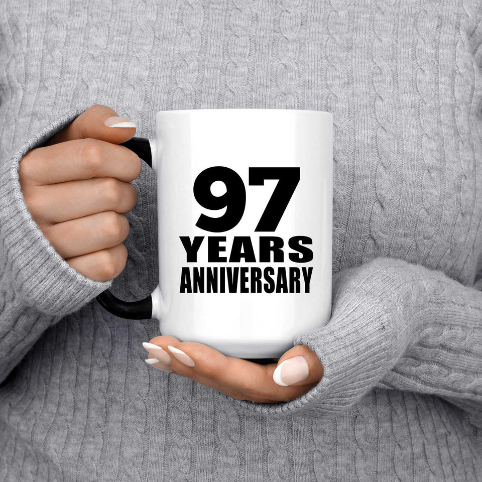 97th Anniversary 97 Years - 15 Oz Color Changing Mug