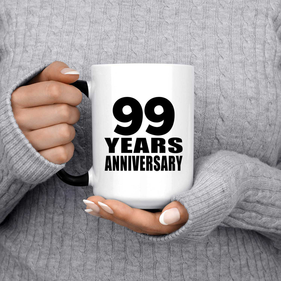 99th Anniversary 99 Years - 15 Oz Color Changing Mug