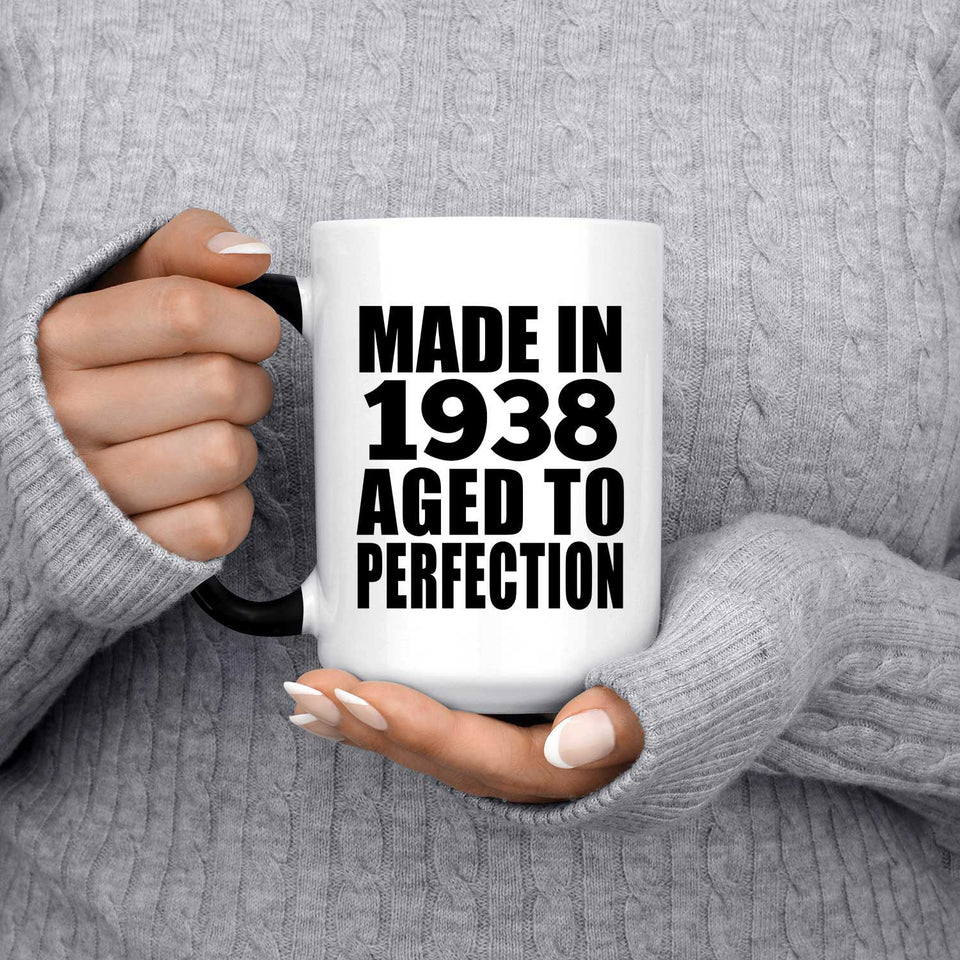 86th Birthday Made In 1938 Aged to Perfection - 15 Oz Color Changing Mug