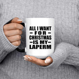 All I Want For Christmas Is My Laperm - 15 Oz Color Changing Mug
