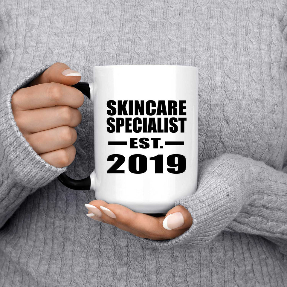 Skincare Specialist Established EST. 2019 - 15oz Color Changing Mug