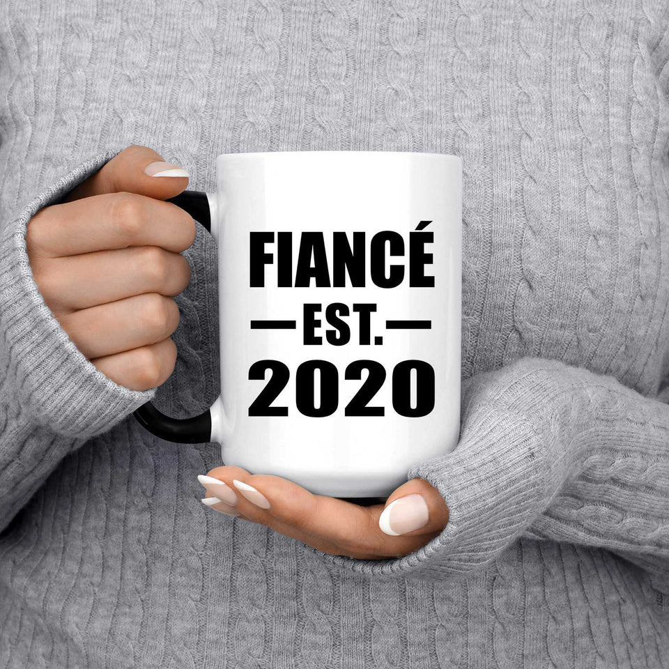 Fiance Established EST. 2020 - 15oz Color Changing Mug