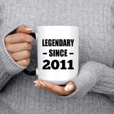13th Birthday Legendary Since 2011 - 15oz Color Changing Mug