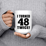 96th Birthday I Turned 48 Twice - 15oz Color Changing Mug