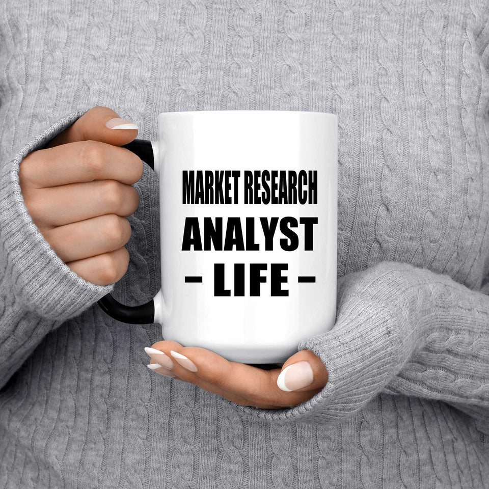 Market Research Analyst Life - 15oz Color Changing Mug
