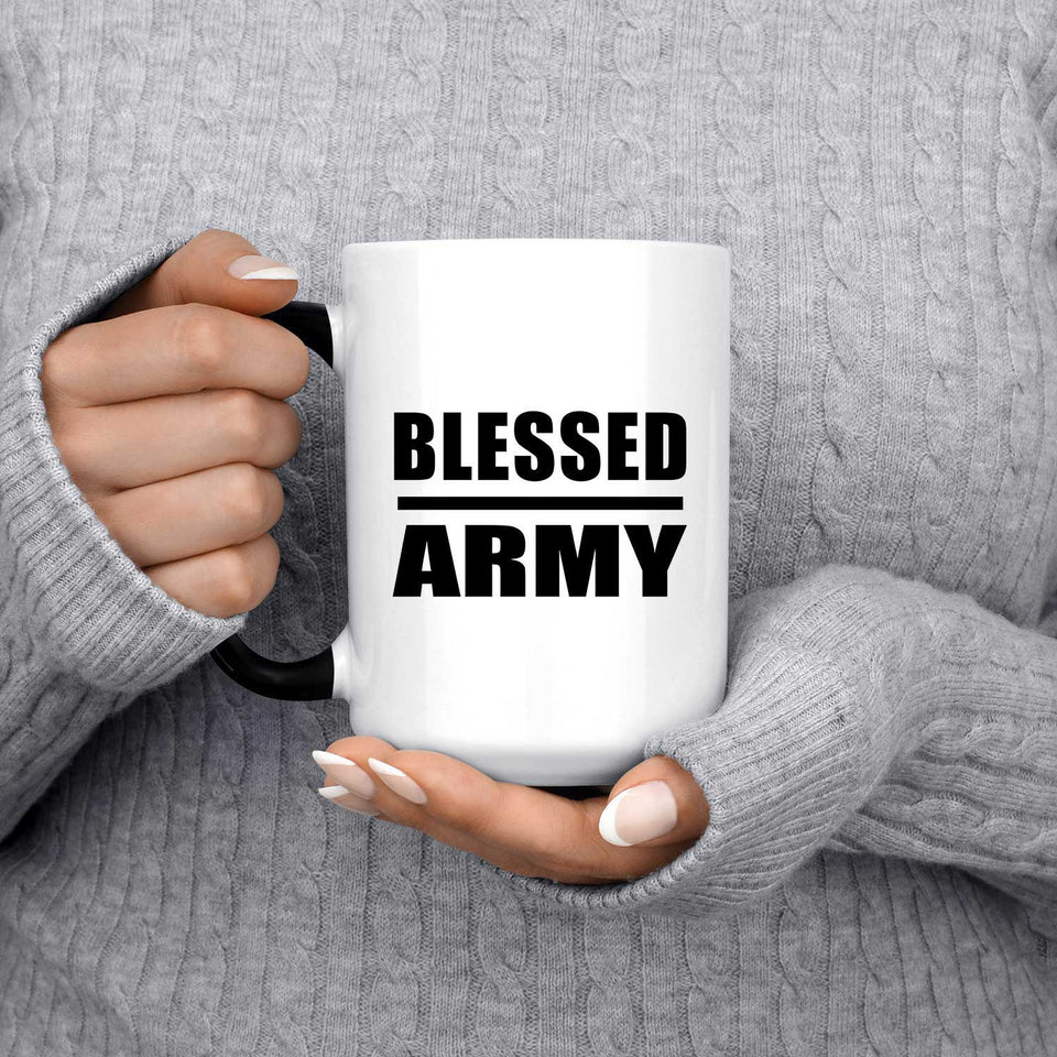 Blessed Army - 15oz Color Changing Mug