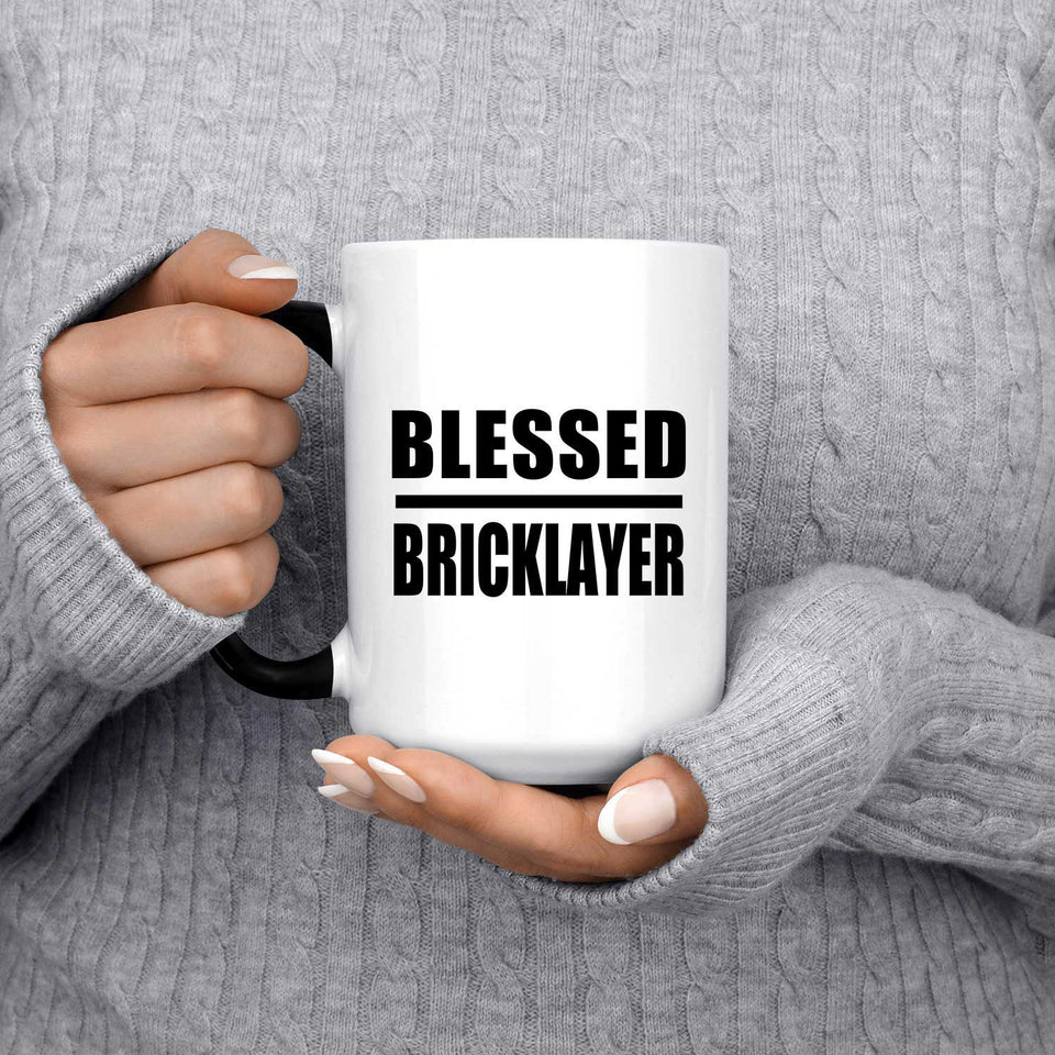 Blessed Bricklayer - 15oz Color Changing Mug