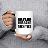 Dad Husband Architect - 15oz Color Changing Mug