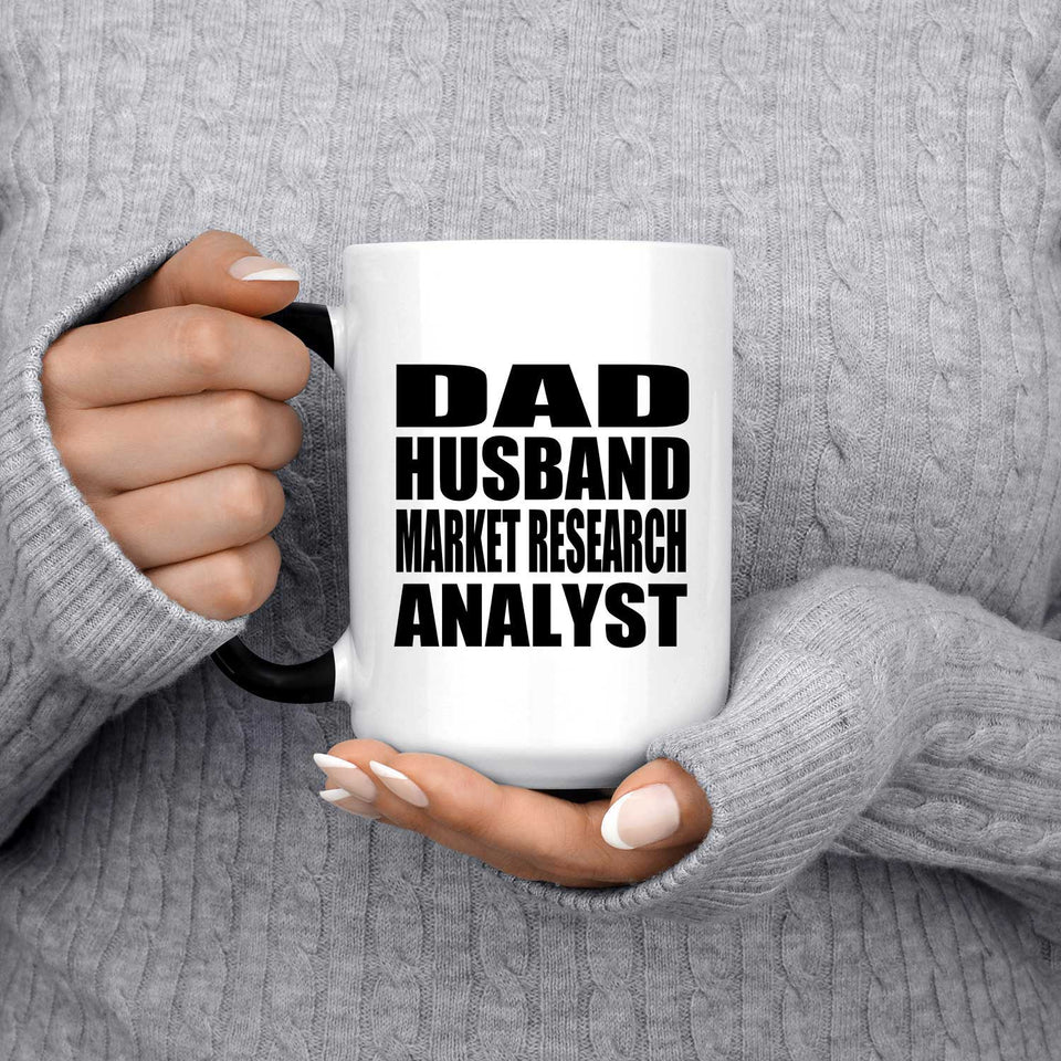 Dad Husband Market Research Analyst - 15oz Color Changing Mug