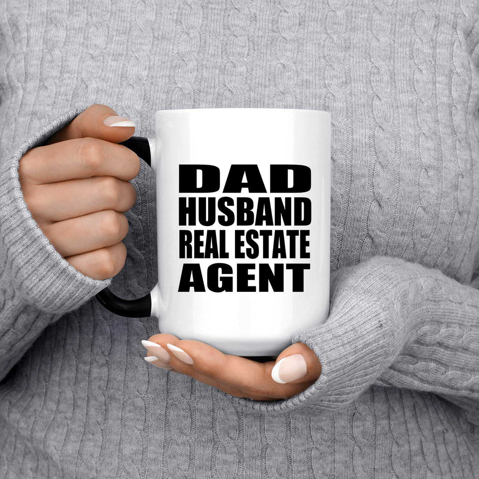 Dad Husband Real Estate Agent - 15oz Color Changing Mug