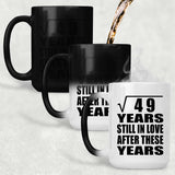 7th Anniversary Square Root of 49 Years Still In Love - 15oz Color Changing Mug